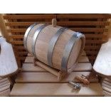 Бочка дубовая с краном 10 литров